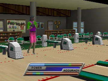 Brunswick Circuit Pro Bowling 2 (US) screen shot game playing